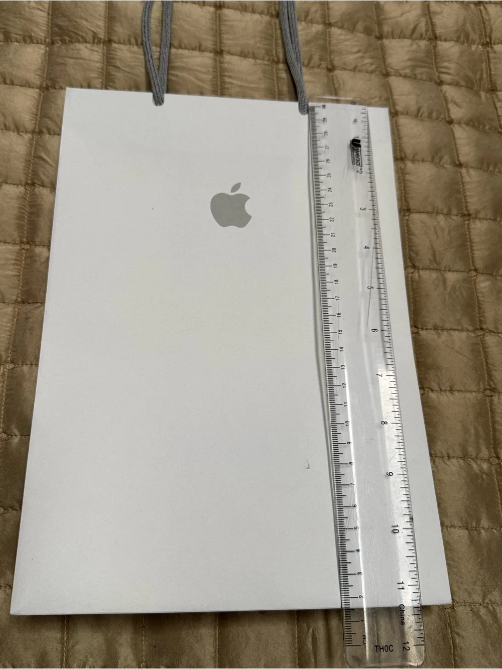 Apple shopping bag